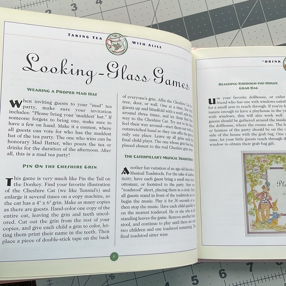 Taking Tea with Alice, Looking-Glass Tea Parties... Victorian Teas, c1997 - Picture 8 of 15